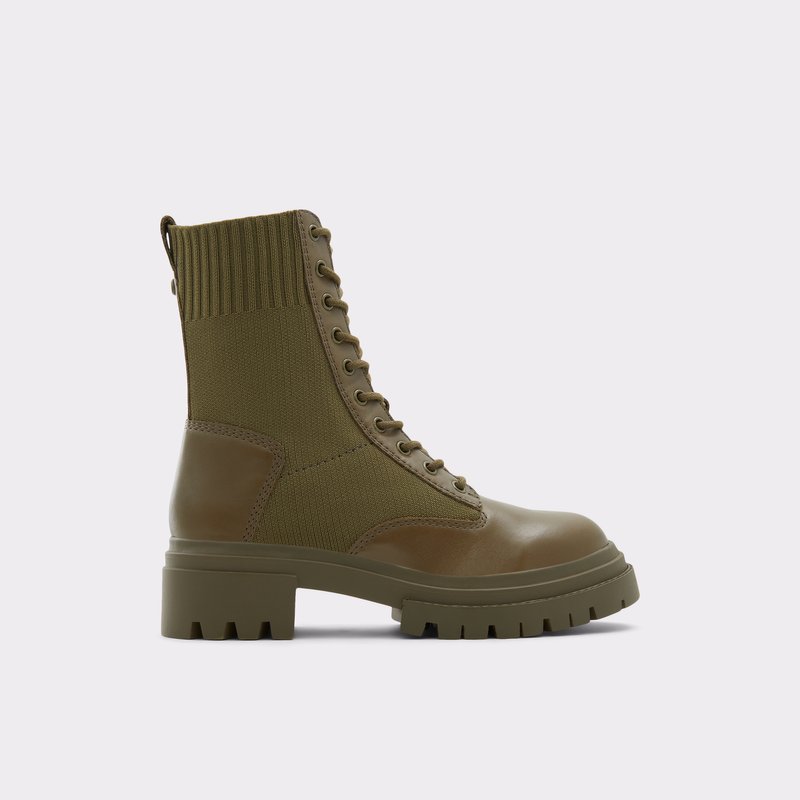 Aldo Reflow Freizeitstiefel Damen Khaki | QRHND-8102