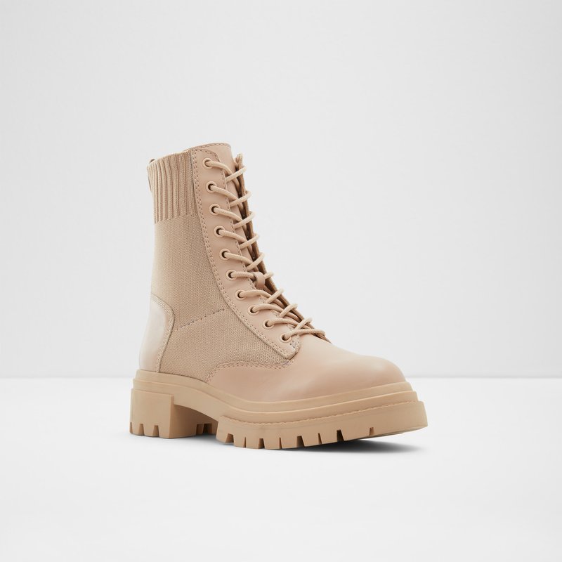 Aldo Reflow Kampfstiefel Damen Bone | GULWB-0971