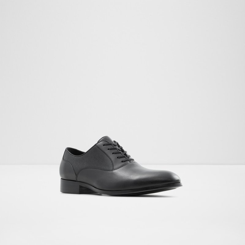 Aldo Ridge Lederschuhe Herren Schwarz | UGDBK-2180