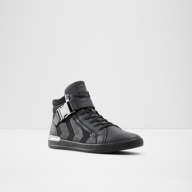 Aldo Roger High Sneakers Herren Schwarz | BUOVH-4195