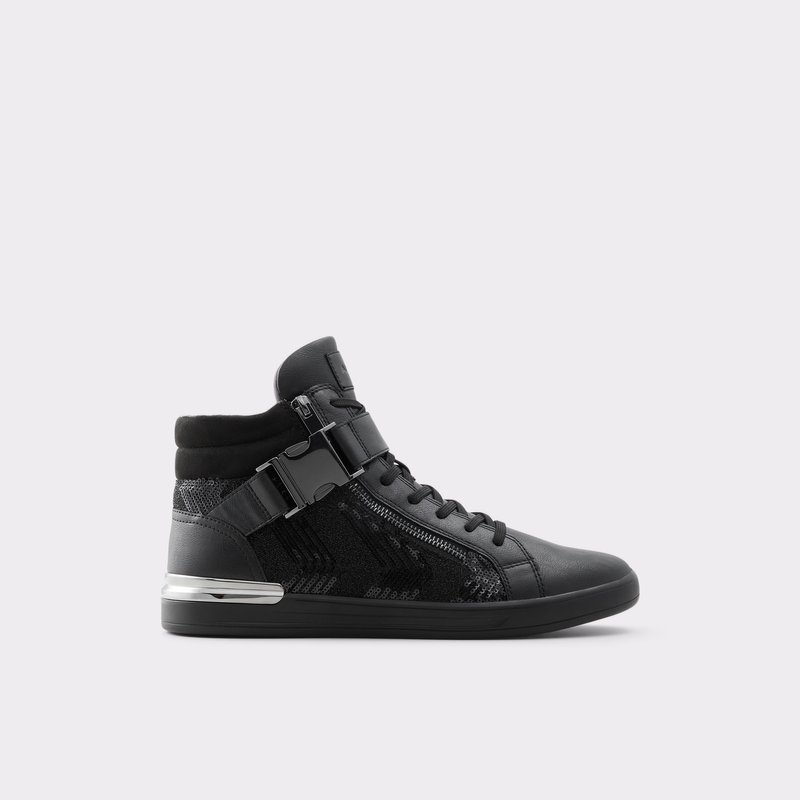 Aldo Roger High Sneakers Herren Schwarz | BUOVH-4195