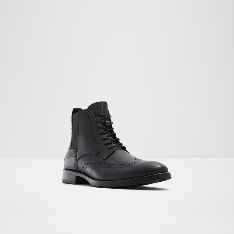 Aldo Salinger Schnürstiefel Herren Schwarz | IHWDJ-2730