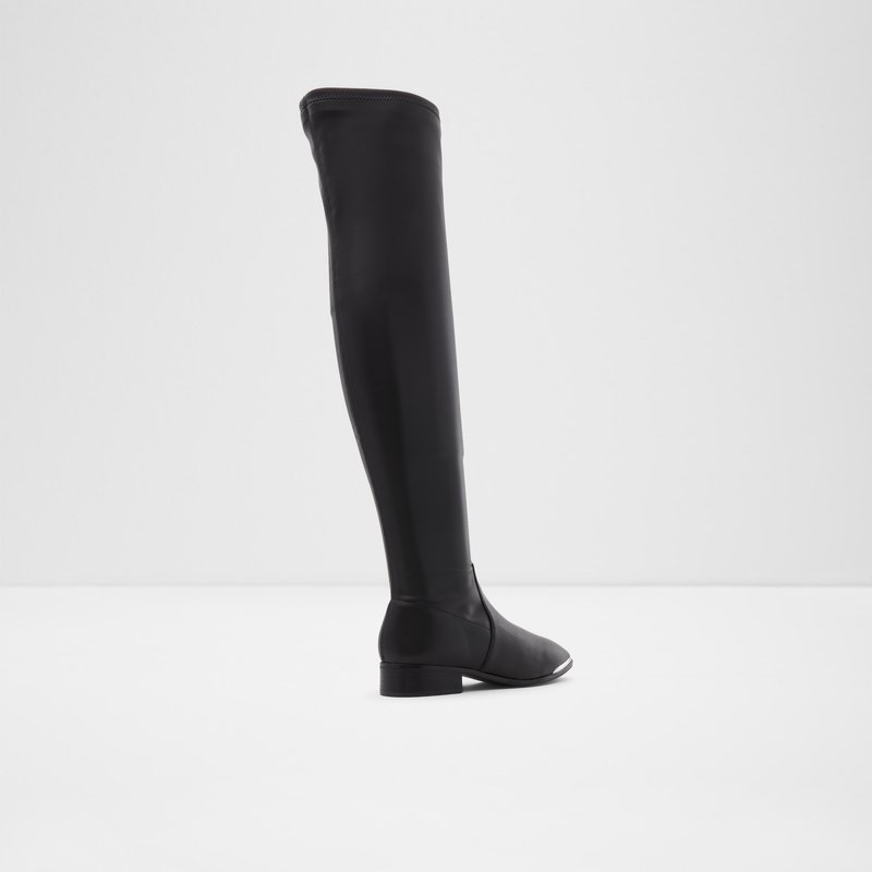 Aldo Sevaunna Over The Knee-Boots Damen Schwarz | UAMPF-3748