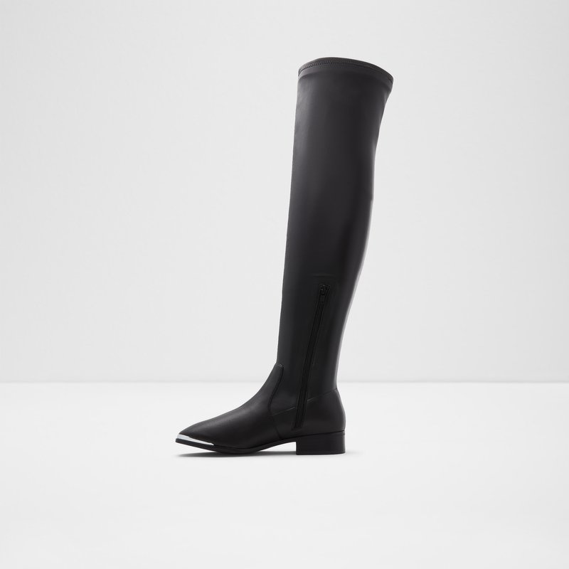 Aldo Sevaunna Over The Knee-Boots Damen Schwarz | UAMPF-3748