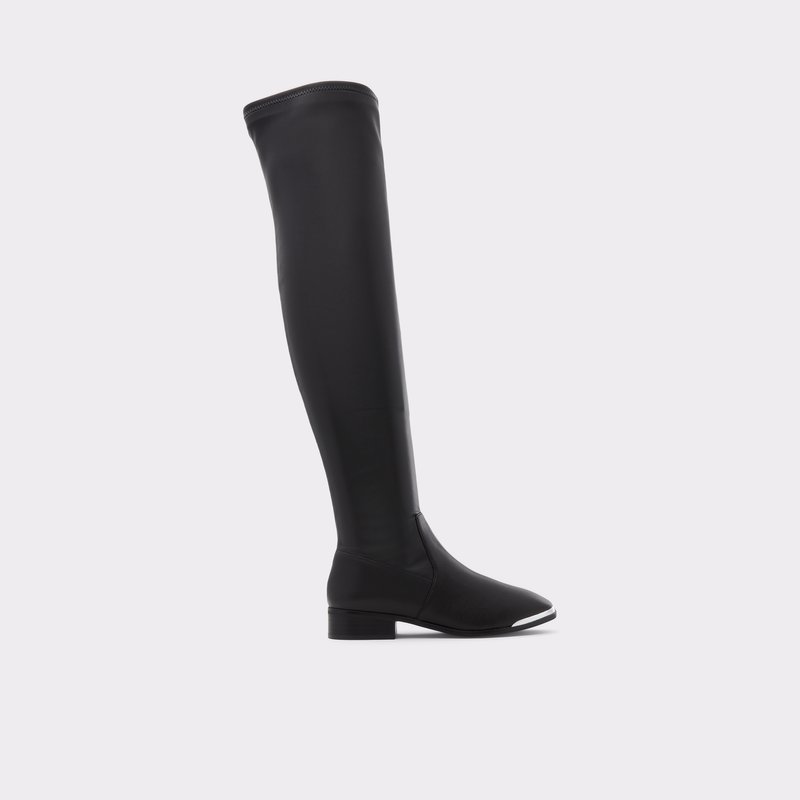 Aldo Sevaunna Over The Knee-Boots Damen Schwarz | UAMPF-3748