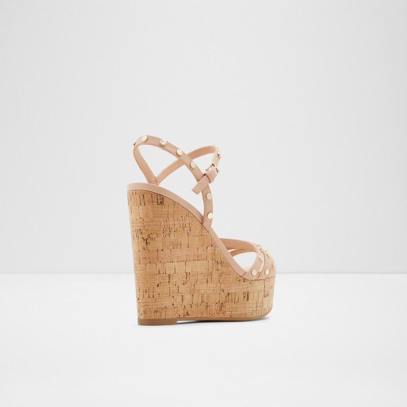 Aldo Shayna Lässige Sandalen Damen Bone | YHUJP-2865