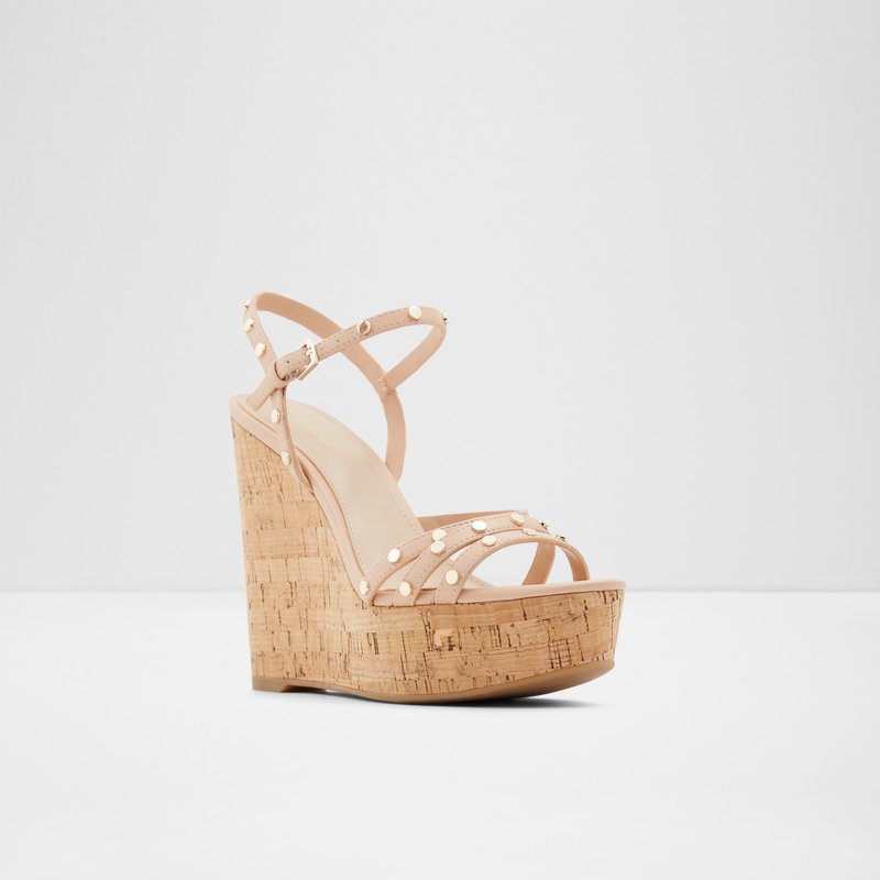 Aldo Shayna Lässige Sandalen Damen Bone | YHUJP-2865