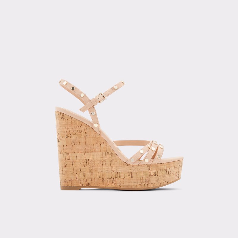 Aldo Shayna Lässige Sandalen Damen Bone | YHUJP-2865