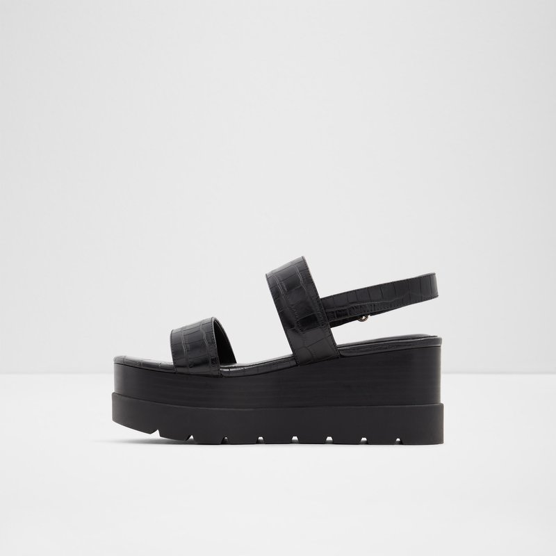 Aldo Tarin Lässige Sandalen Damen Schwarz | NSKRT-8624