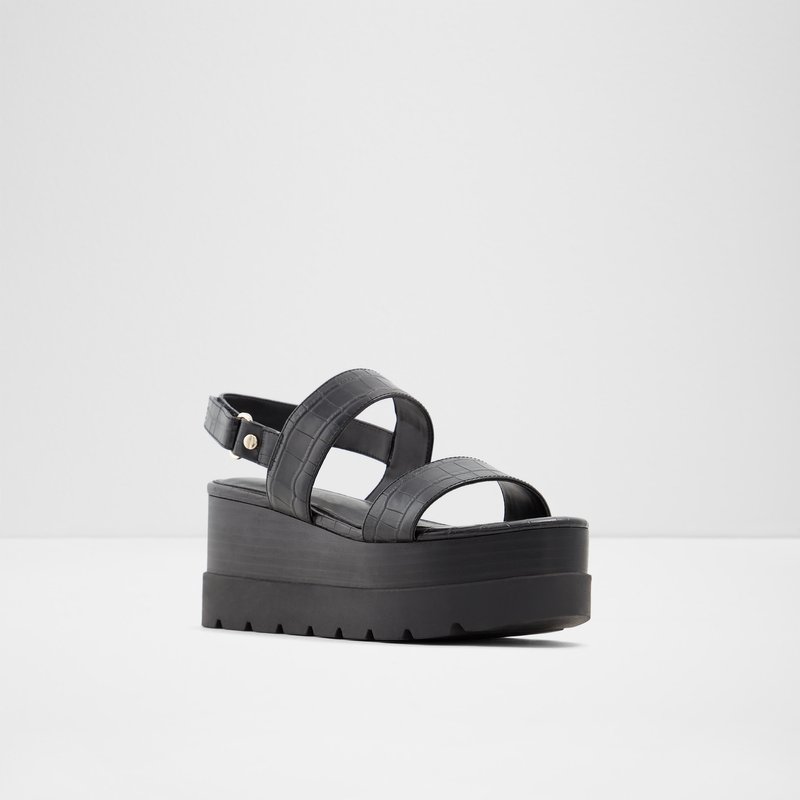 Aldo Tarin Lässige Sandalen Damen Schwarz | NSKRT-8624