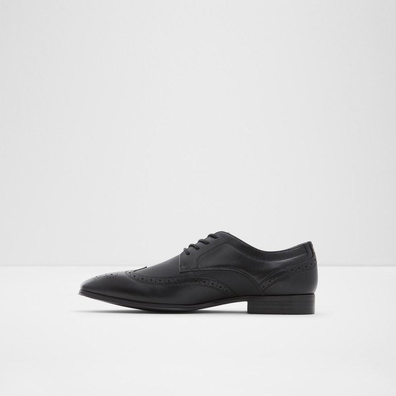 Aldo Thiasien Lederschuhe Herren Schwarz | IPSZH-2498