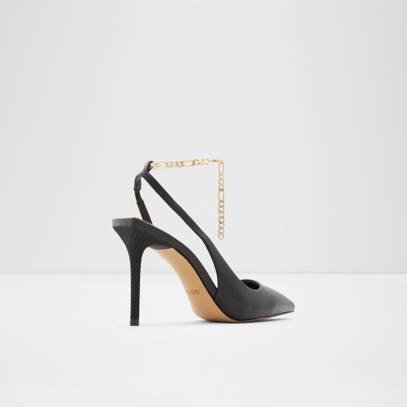 Aldo Tirarithchain Pumps Damen Schwarz | JRTYC-8947