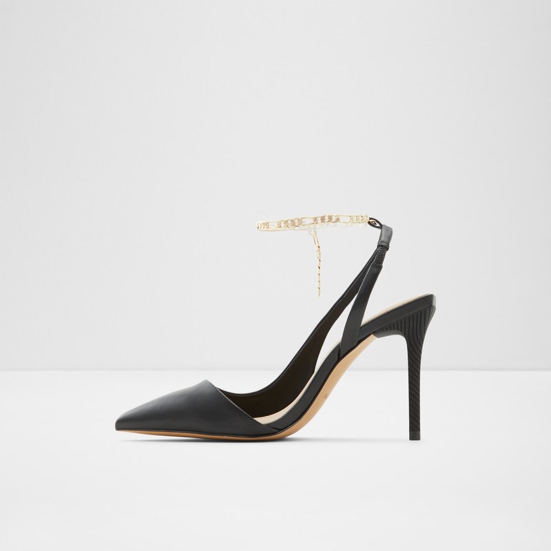 Aldo Tirarithchain Pumps Damen Schwarz | JRTYC-8947