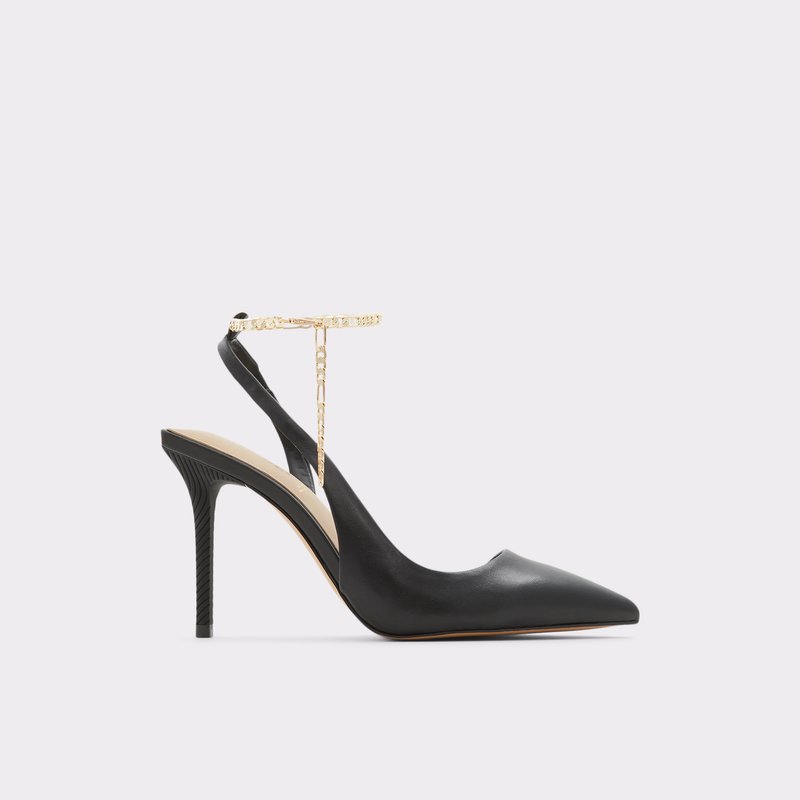 Aldo Tirarithchain Pumps Damen Schwarz | JRTYC-8947