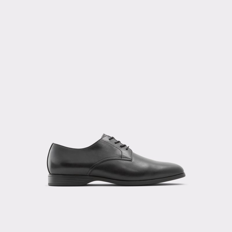 Aldo Tolkien Lederschuhe Herren Schwarz | YXAOG-5184