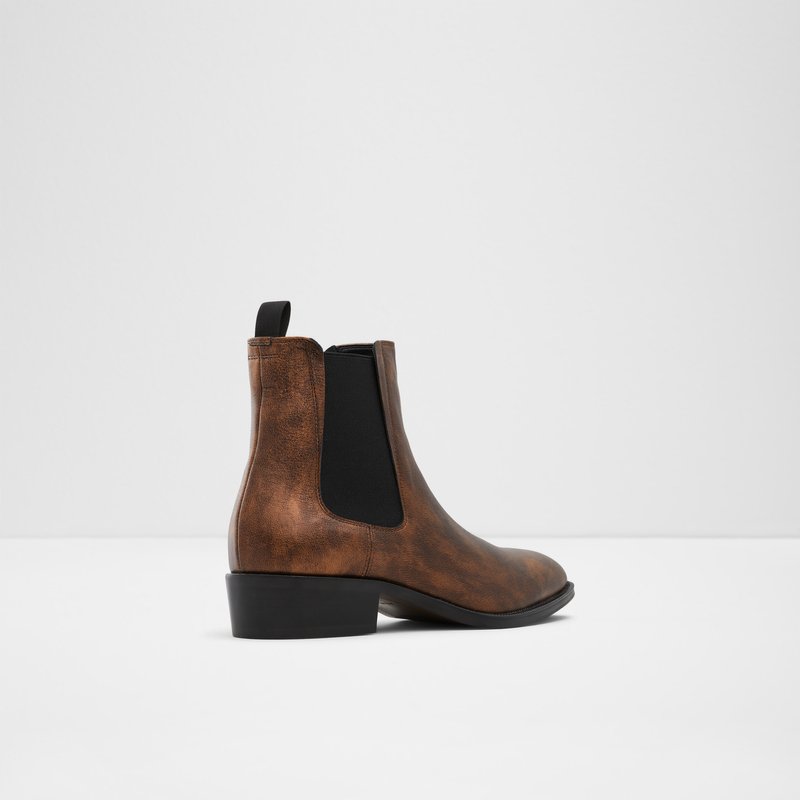 Aldo Unoella Chelsea Stiefel Herren Kupfer | CYDSF-6839