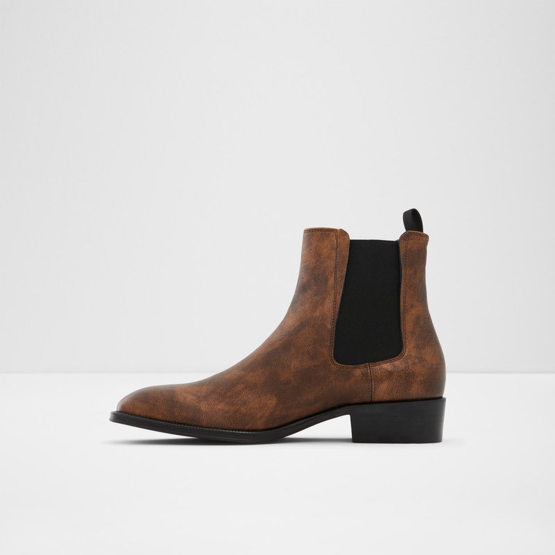 Aldo Unoella Chelsea Stiefel Herren Kupfer | CYDSF-6839