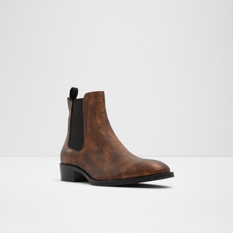 Aldo Unoella Chelsea Stiefel Herren Kupfer | CYDSF-6839