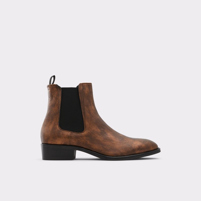 Aldo Unoella Chelsea Stiefel Herren Kupfer | CYDSF-6839